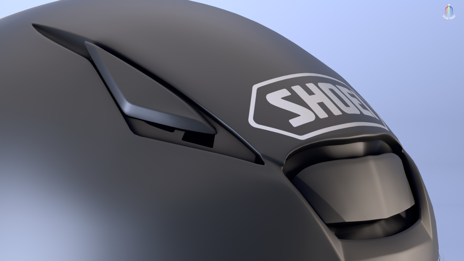 Shoei NXR2 Helmet 3D model_13