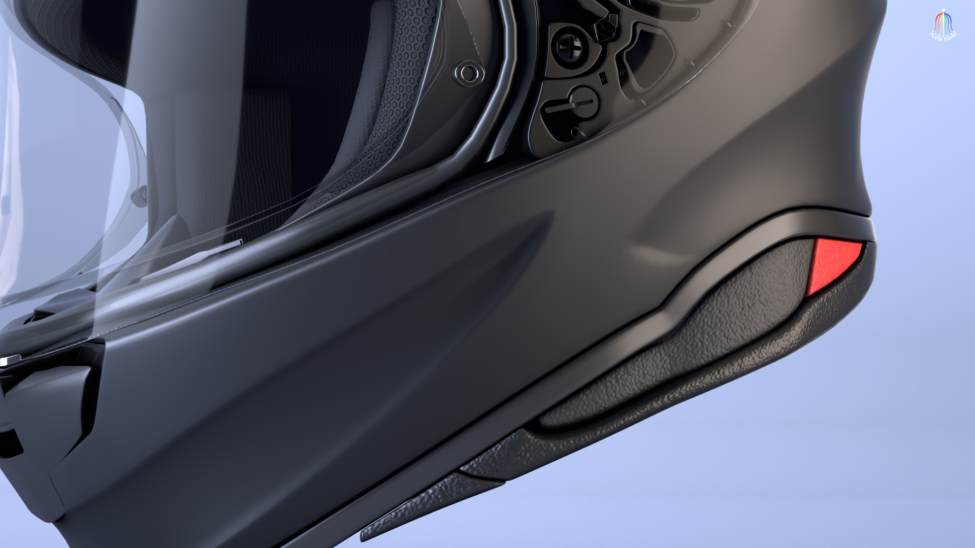 Shoei NXR2 Helmet 3D model_14