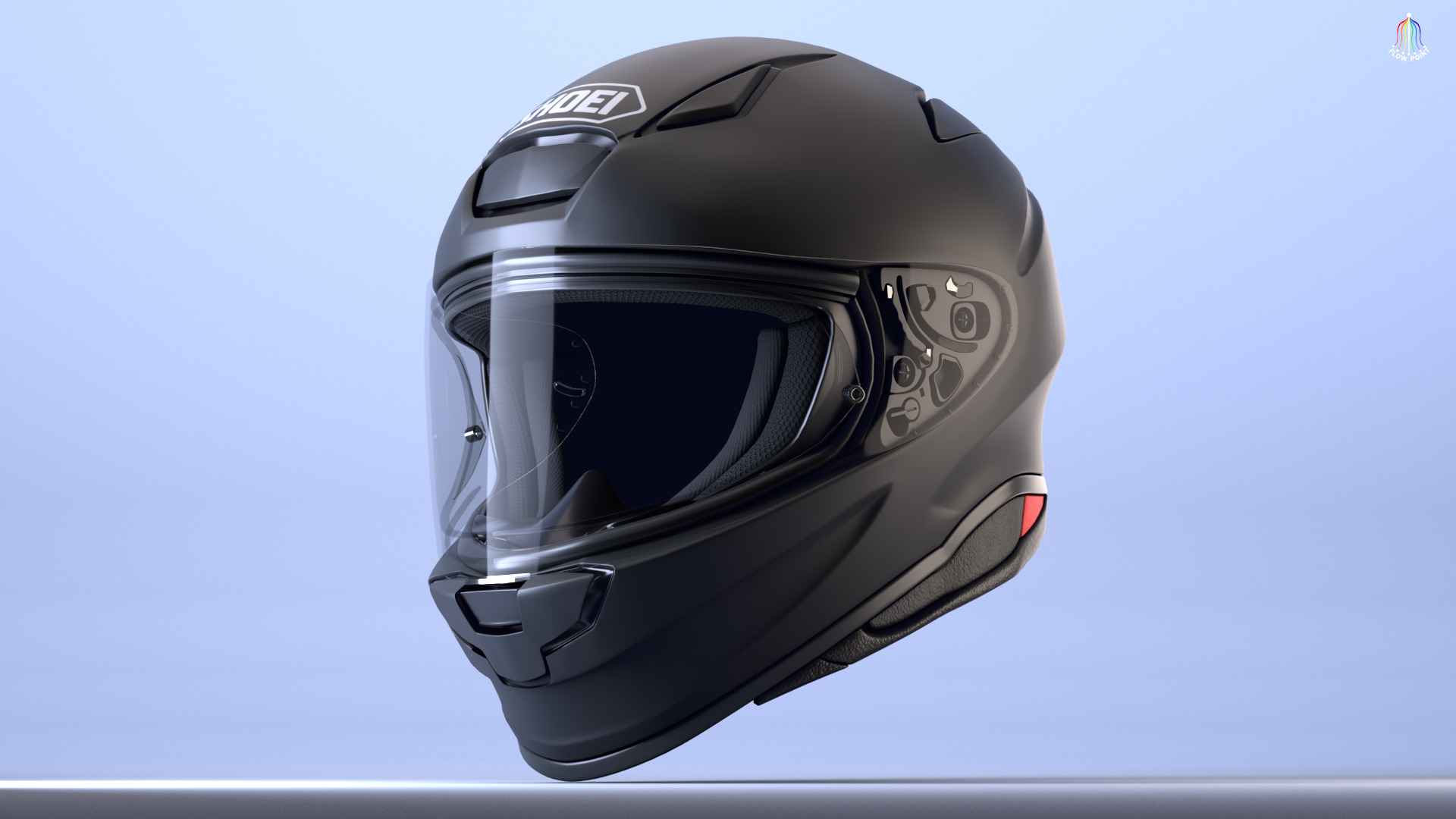 Shoei NXR2 Helmet 3D model_1