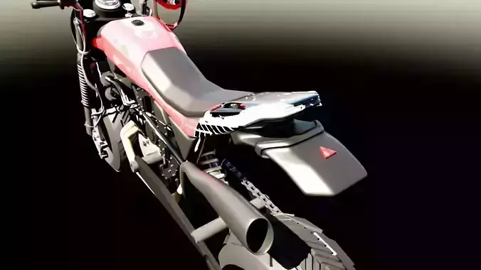 Dirtbike 3d Model