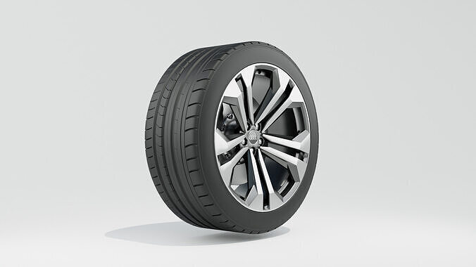 Audi Q8 2019 Wheel 3D model