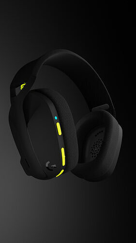 Headphones realistic high poly 3D model 3D model
