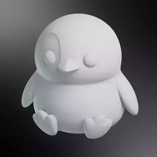 Cute Penguin Printable 3D print model