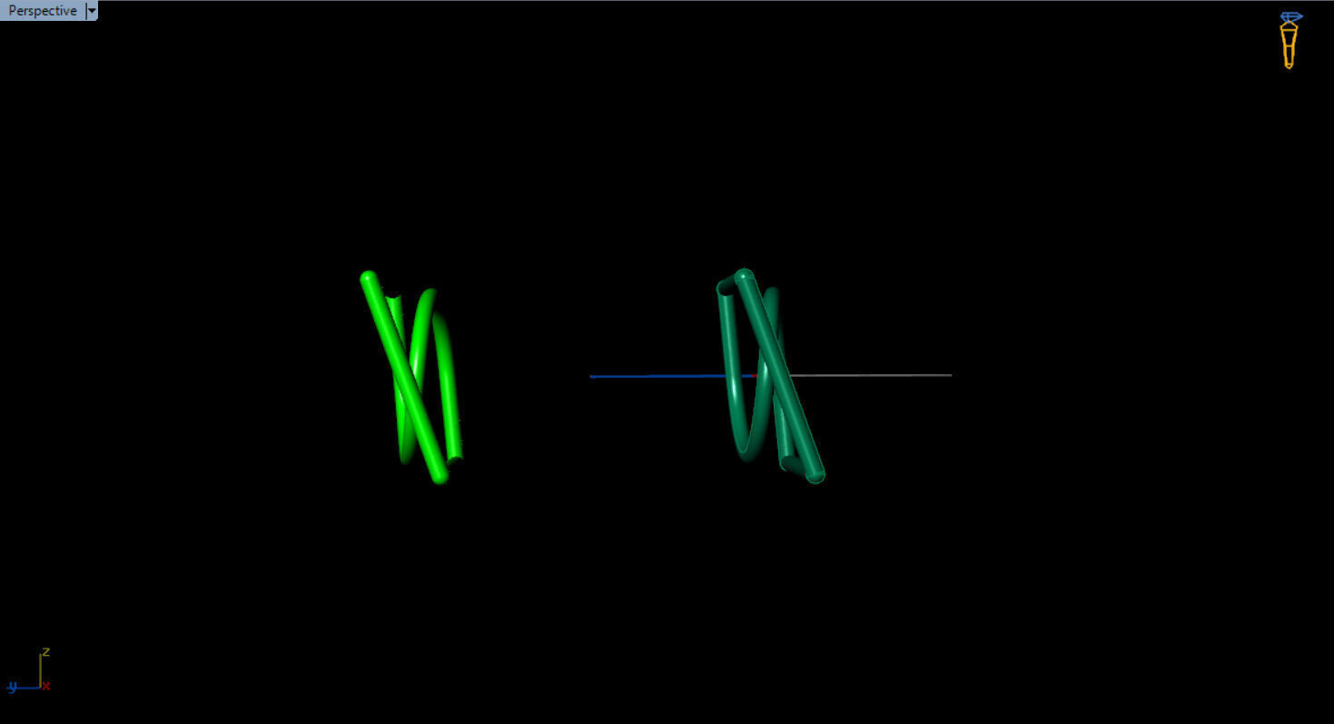modern two finger ring 3D print model_19