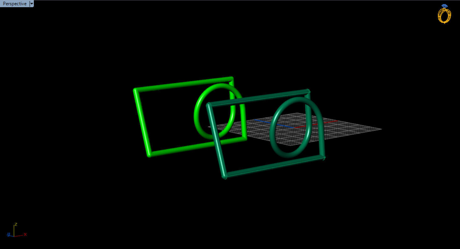 modern two finger ring 3D print model_37