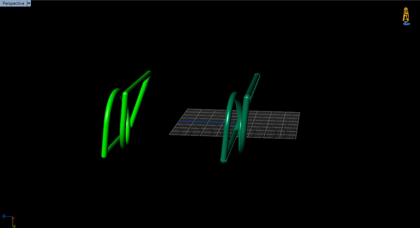modern two finger ring 3D print model_24