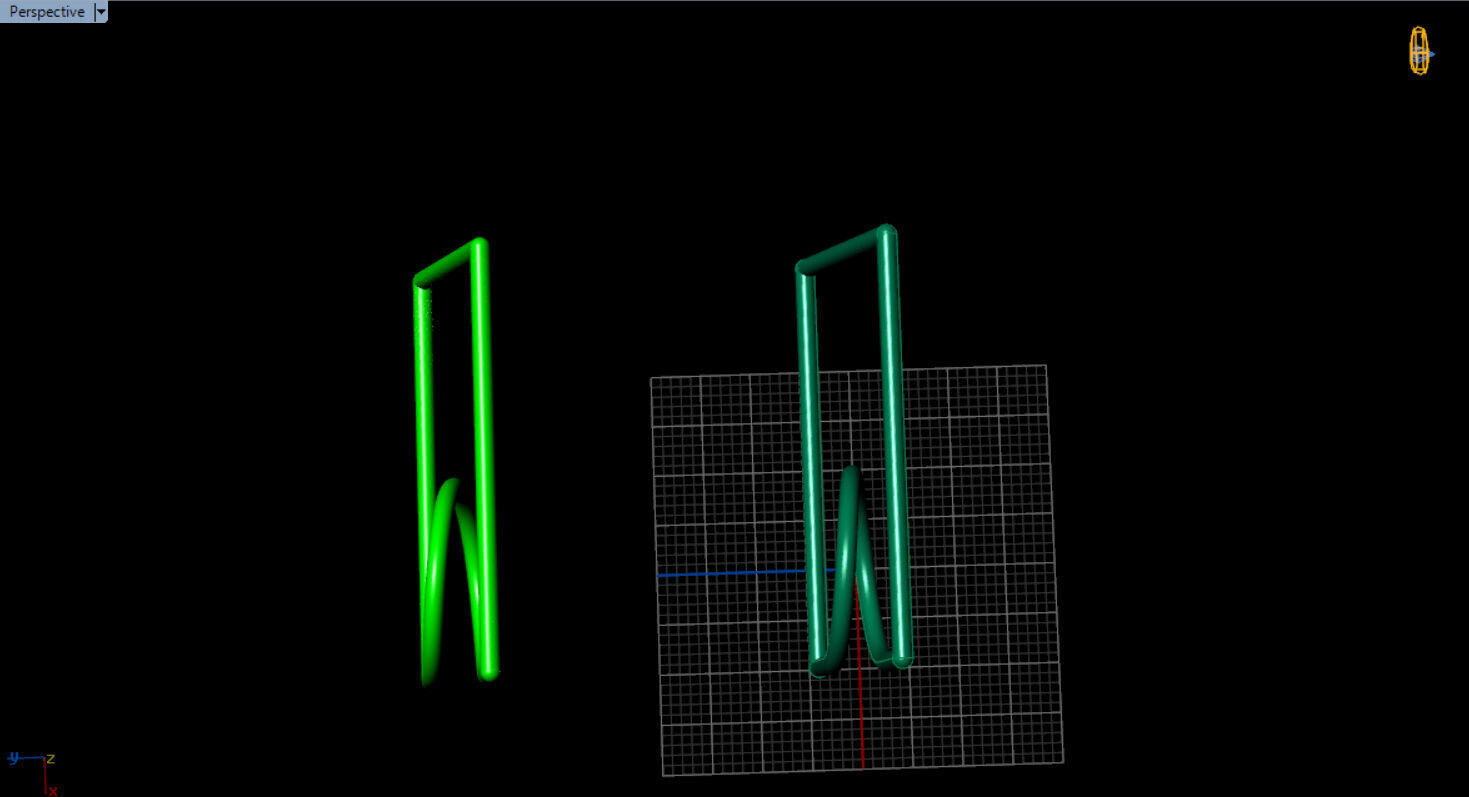 modern two finger ring 3D print model_22