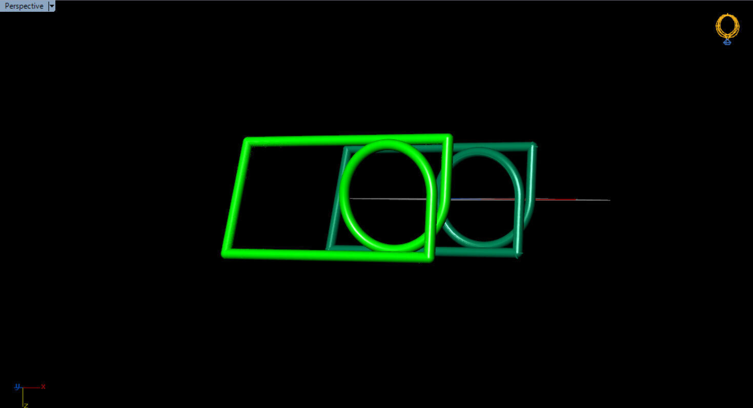 modern two finger ring 3D print model_28