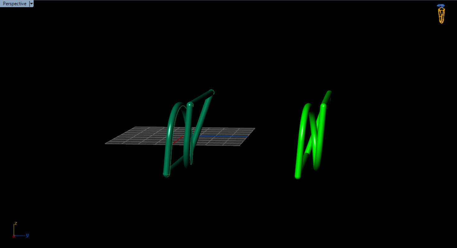 modern two finger ring 3D print model_46