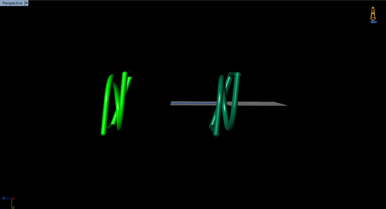 modern two finger ring 3D print model_25