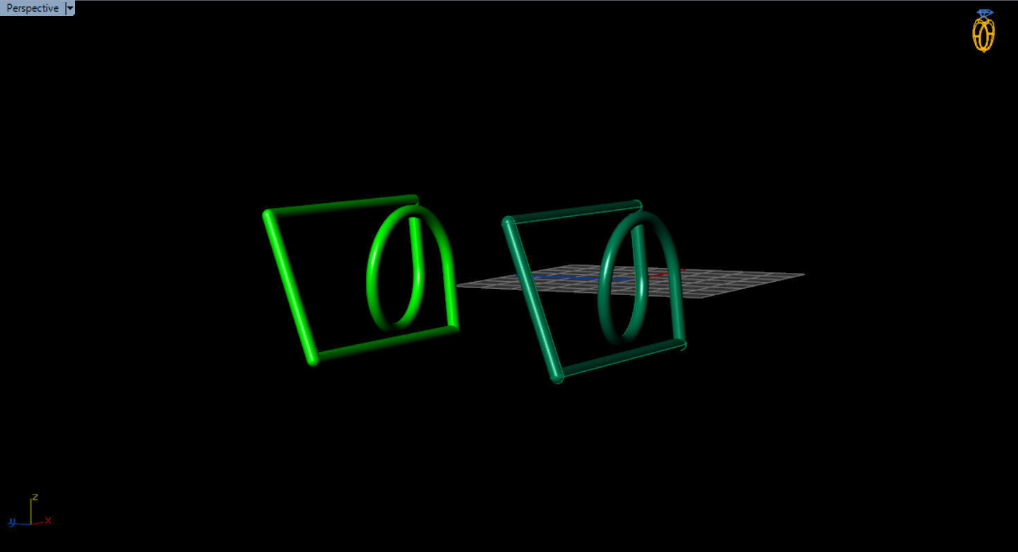 modern two finger ring 3D print model_38