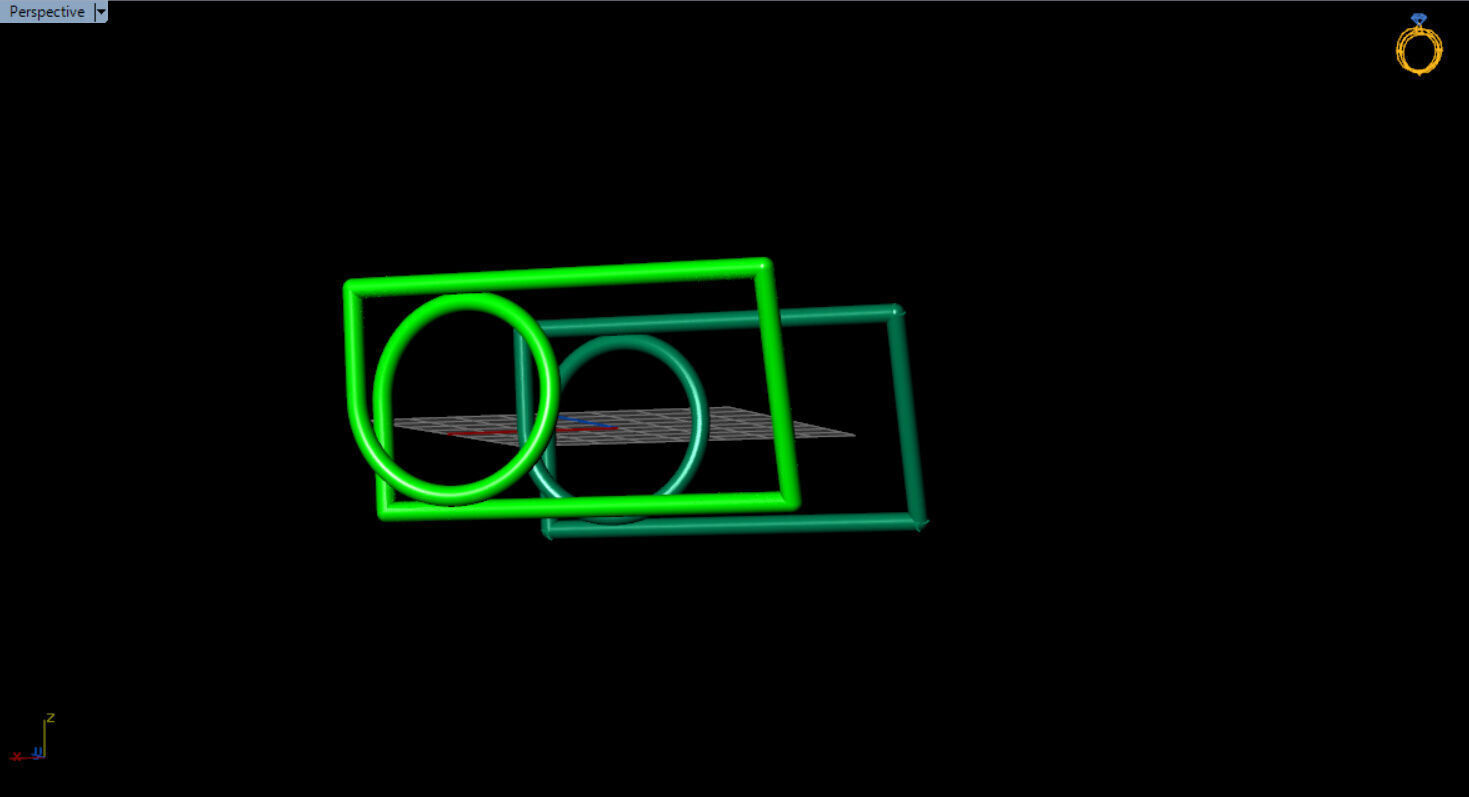 modern two finger ring 3D print model_42