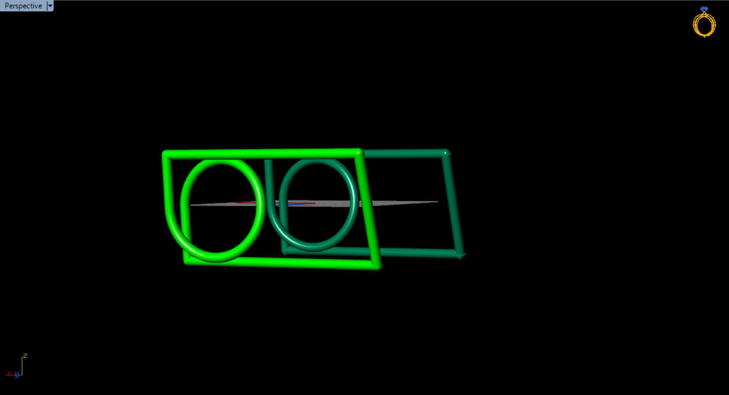 modern two finger ring 3D print model_17