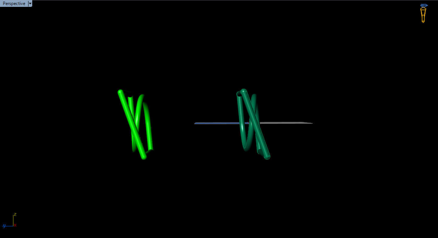 modern two finger ring 3D print model_39