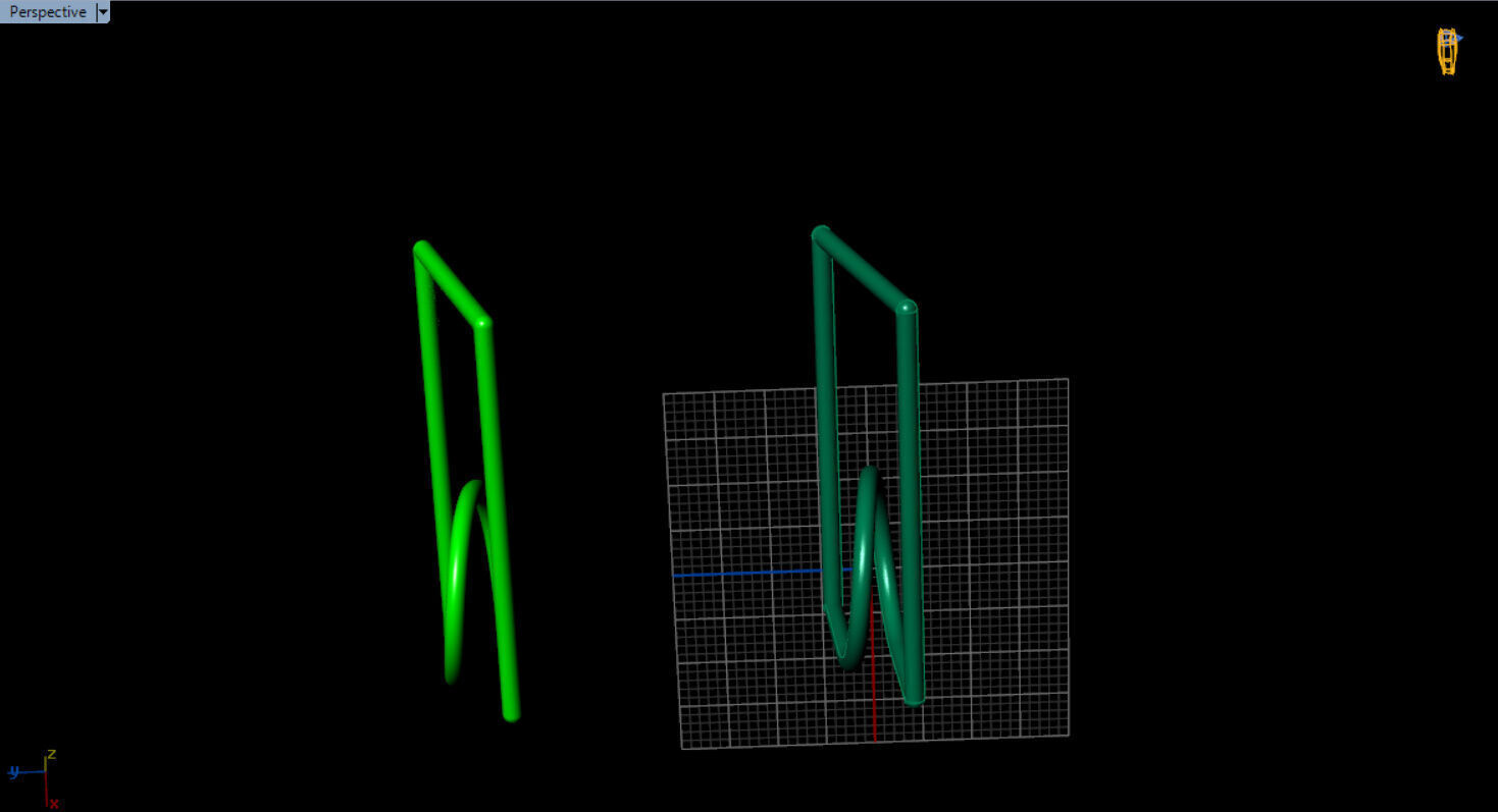 modern two finger ring 3D print model_21