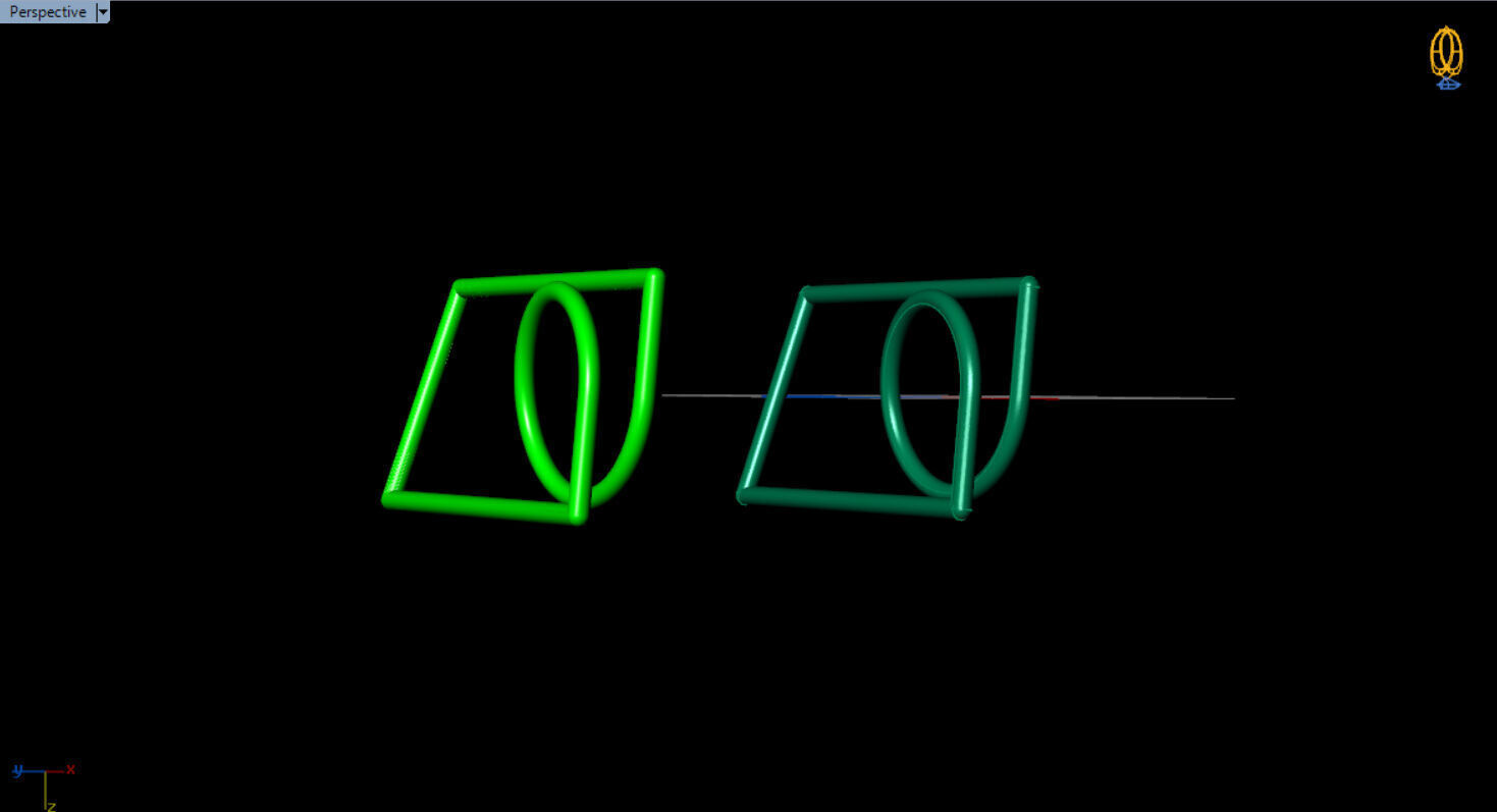 modern two finger ring 3D print model_27