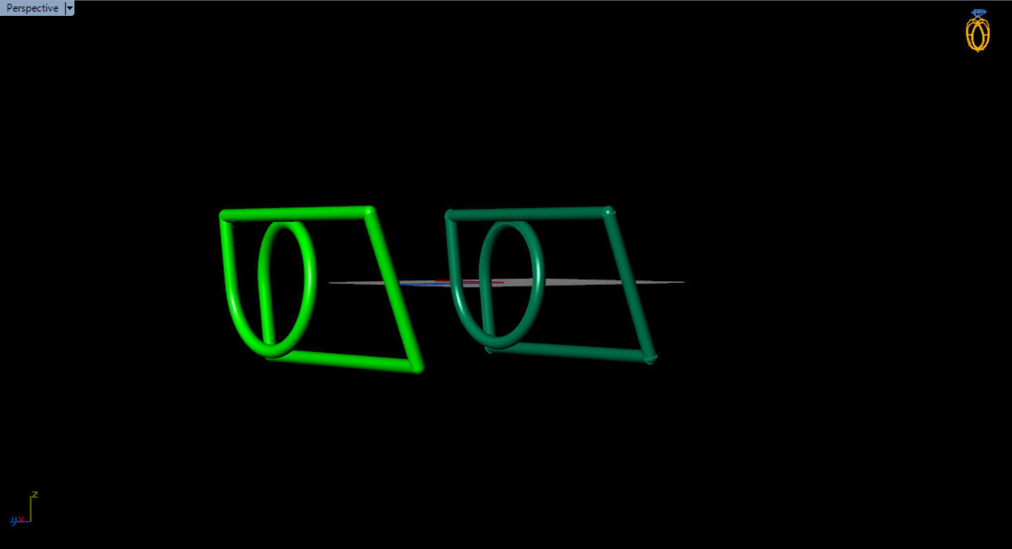 modern two finger ring 3D print model_18