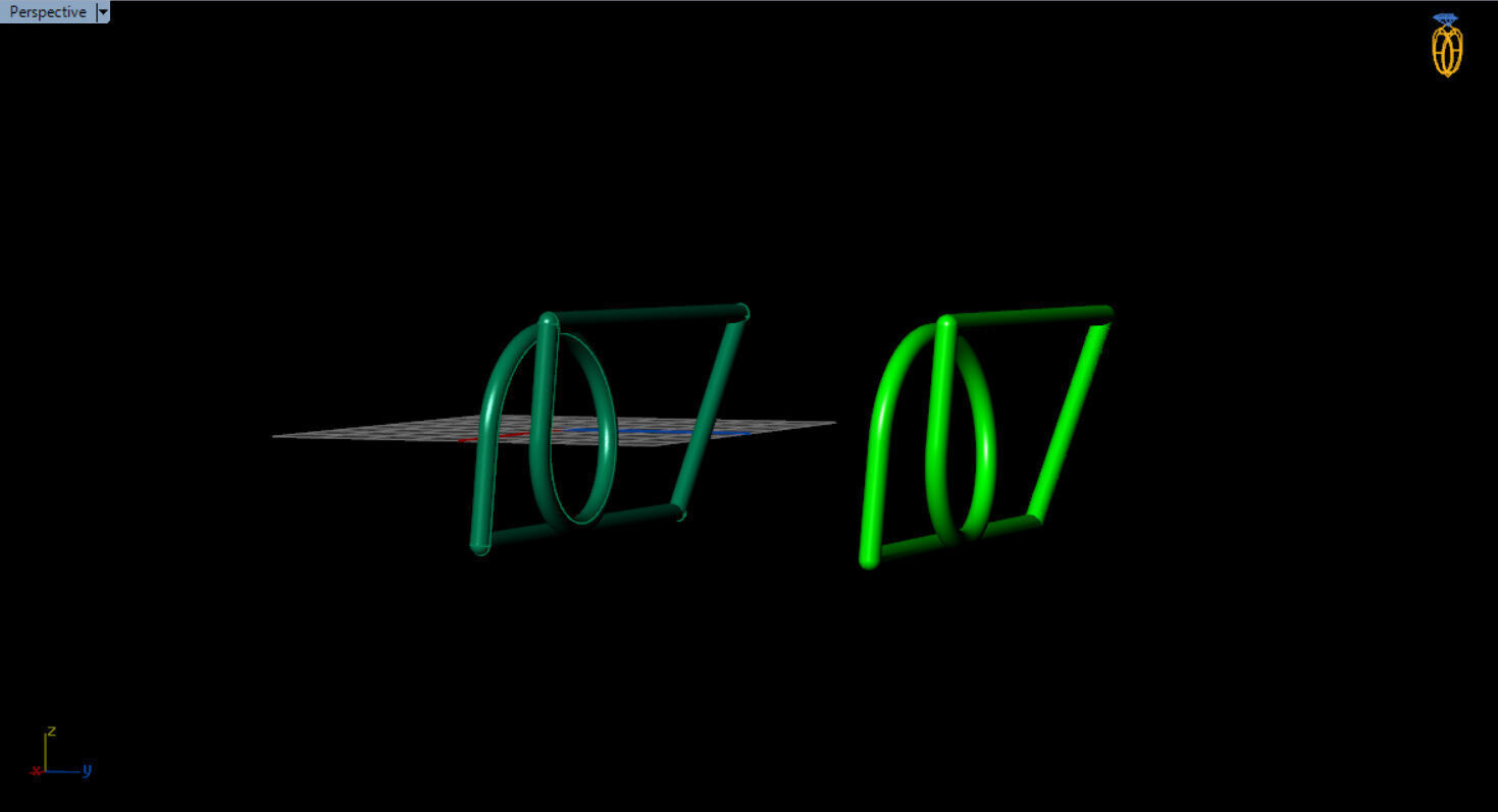 modern two finger ring 3D print model_45