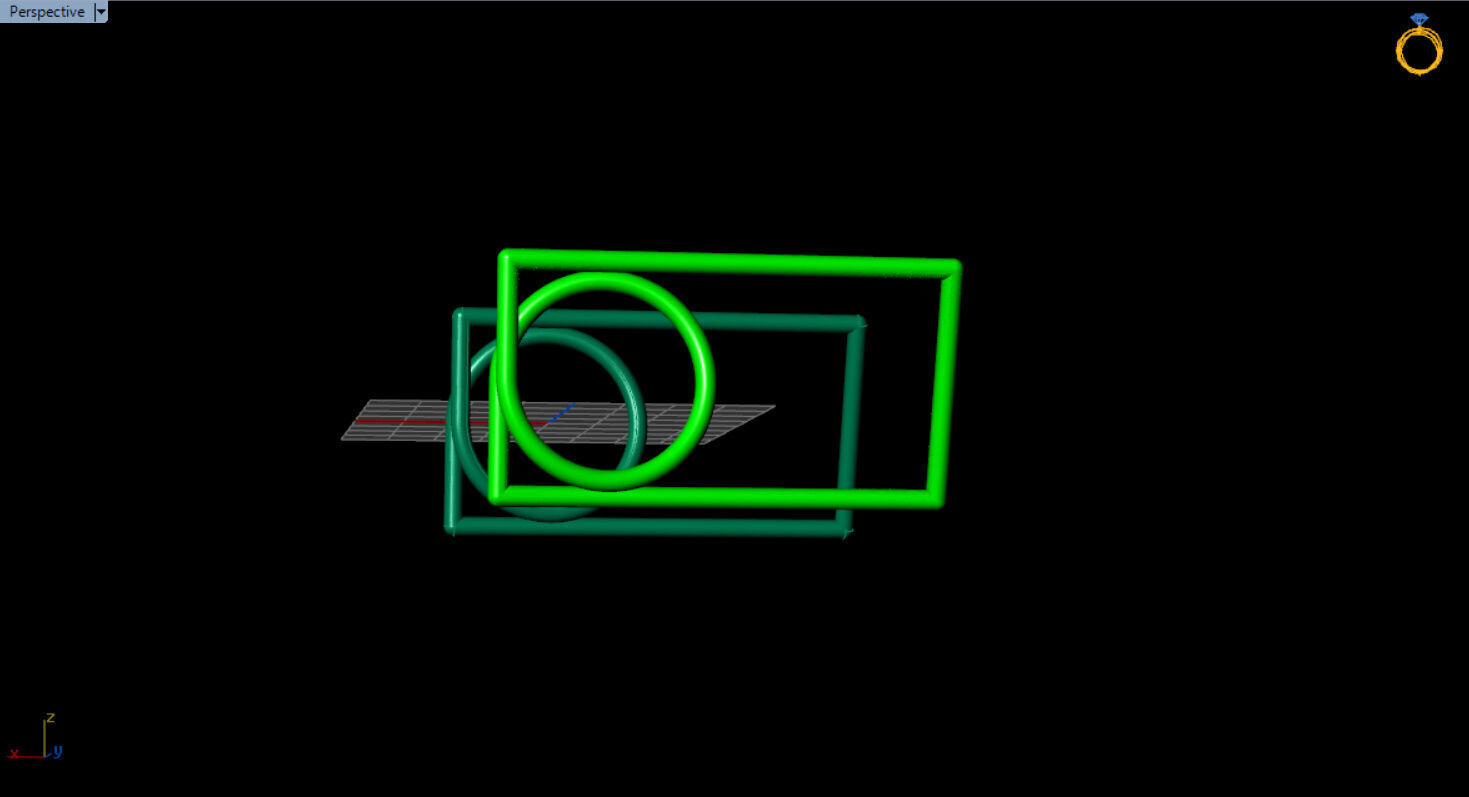 modern two finger ring 3D print model_43