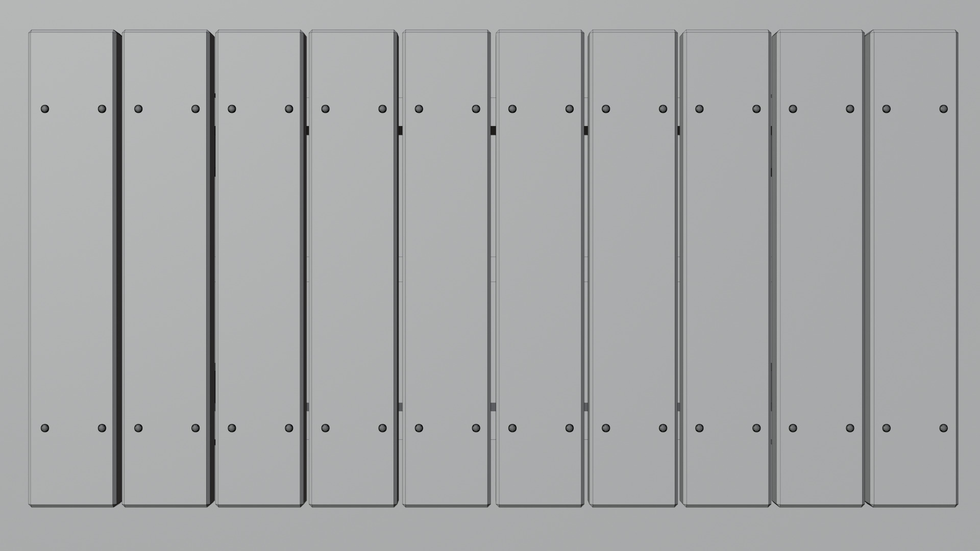 Old Wooden Bench with Moss and Dirt Lowpoly PBR 3D Model Low-poly 3D model_14