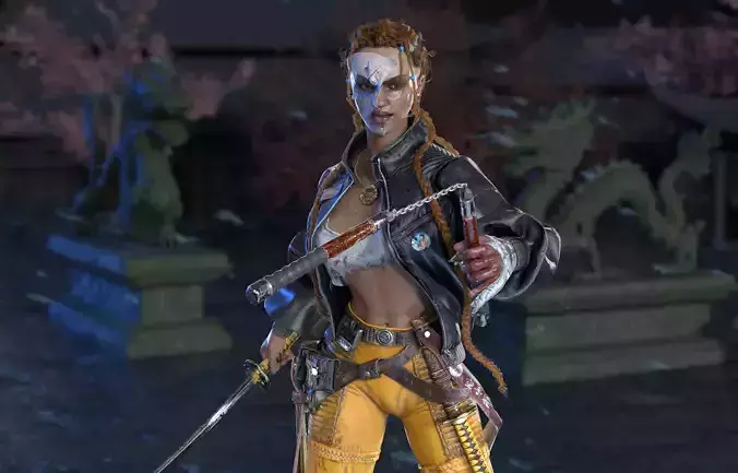 Samurai Girl Warrior