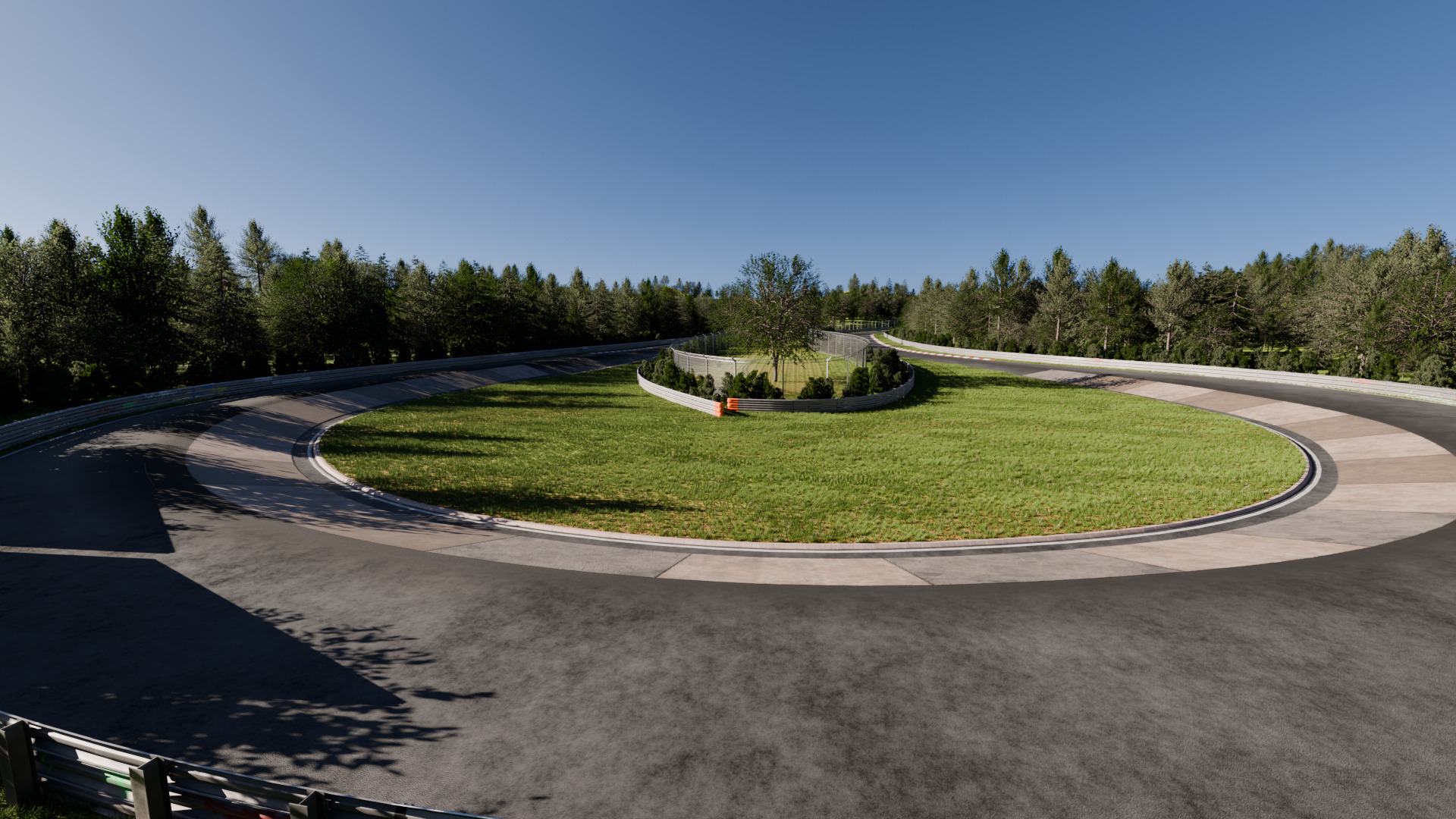 Racetrack 3D Model Nurburgring Karussell 3D model_10