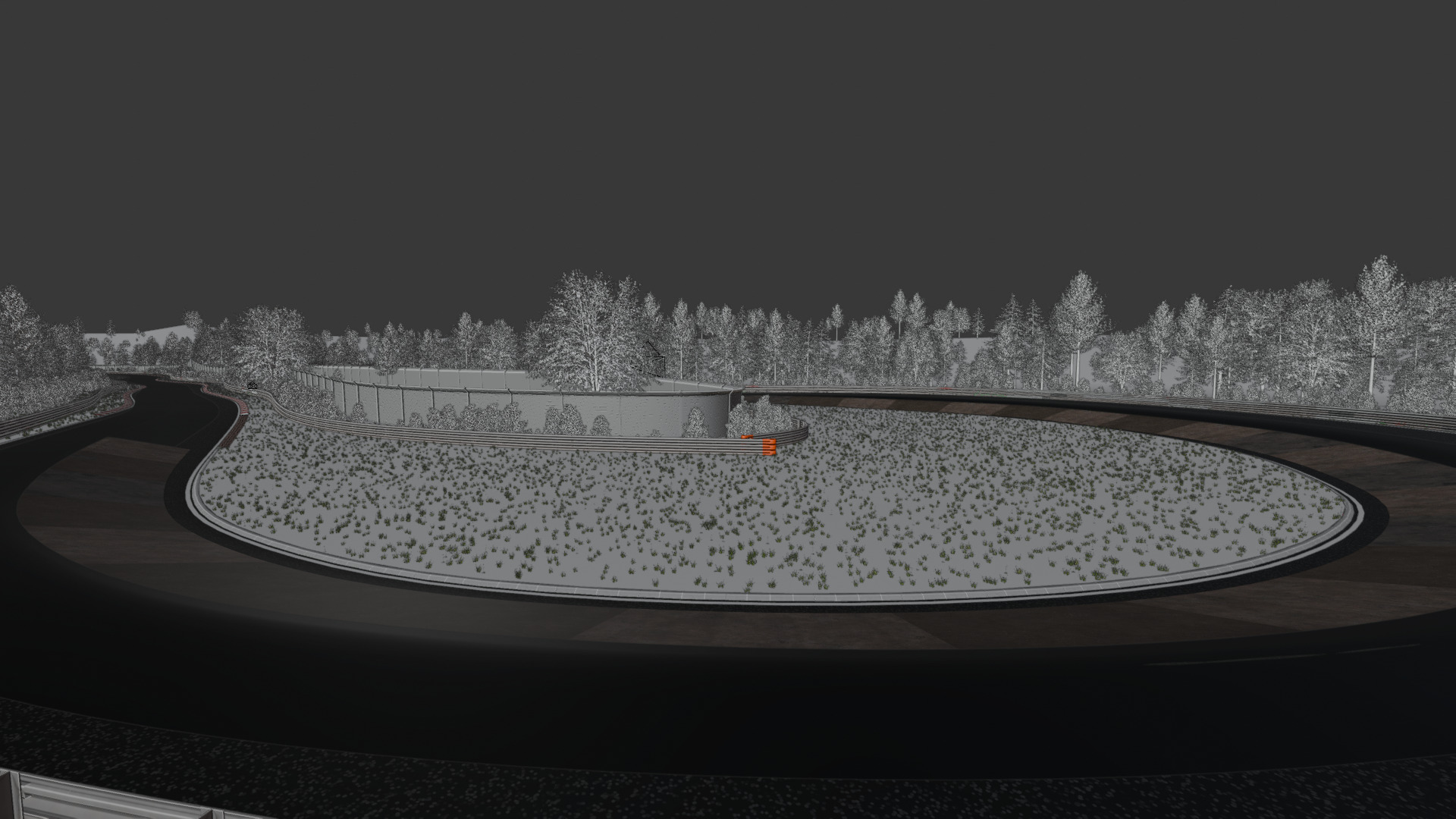 Racetrack 3D Model Nurburgring Karussell 3D model_13