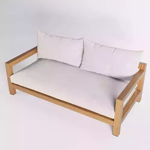 Outdoor Patio 2 Seat Sofa