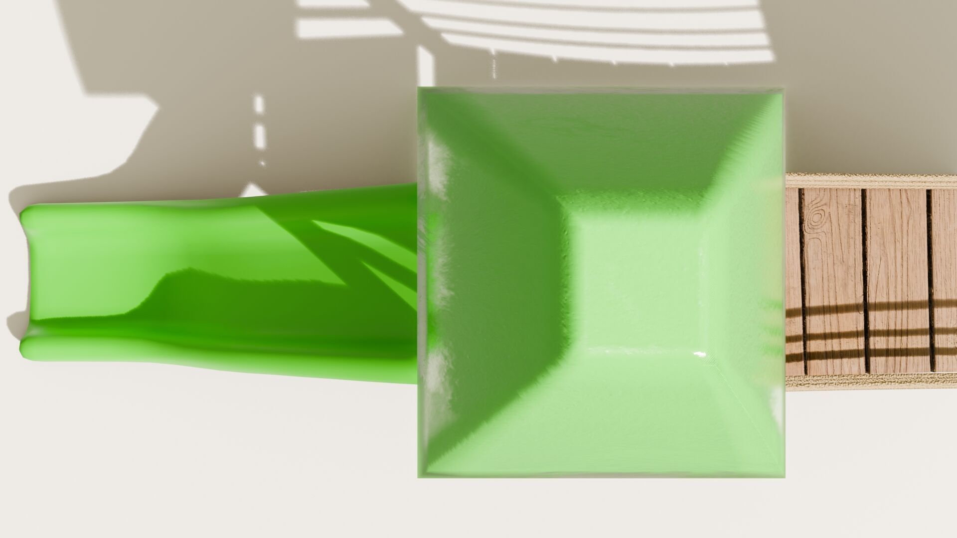 Playground castle with a slide Low-poly 3D model_8