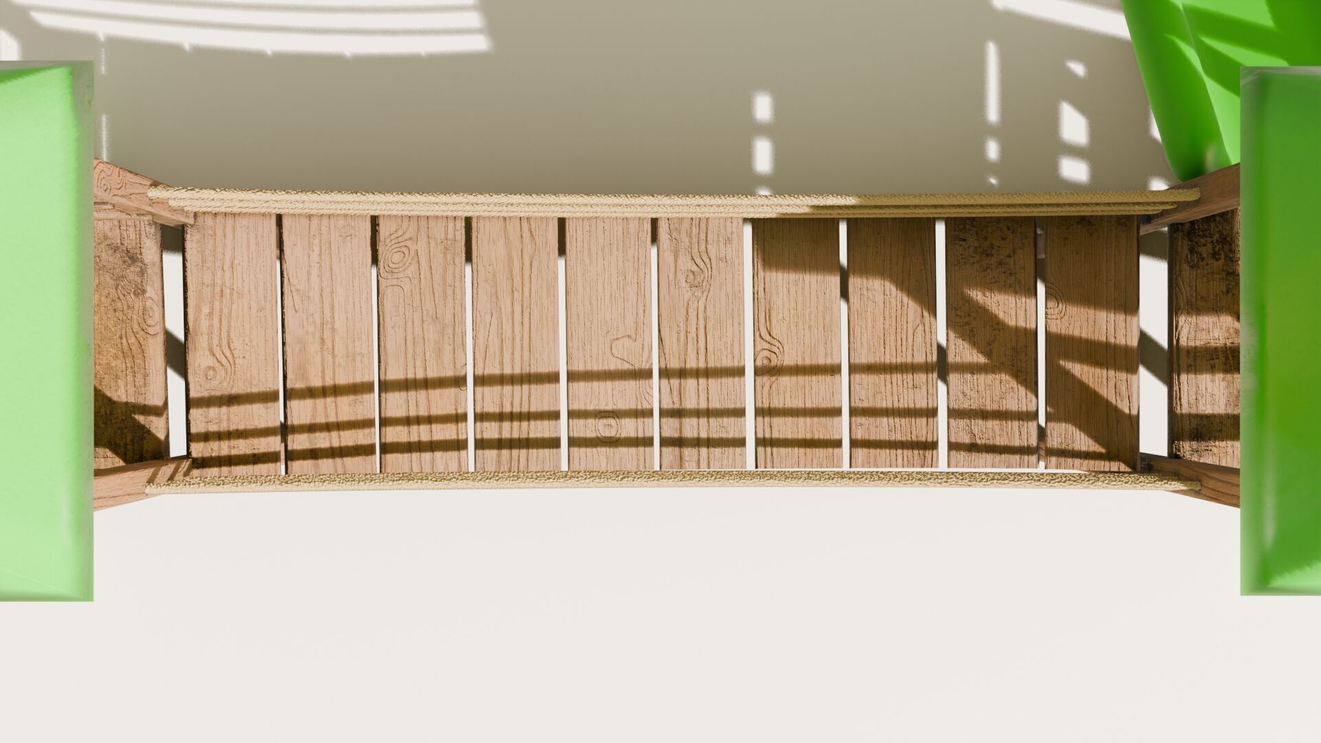 Playground castle with a slide Low-poly 3D model_9