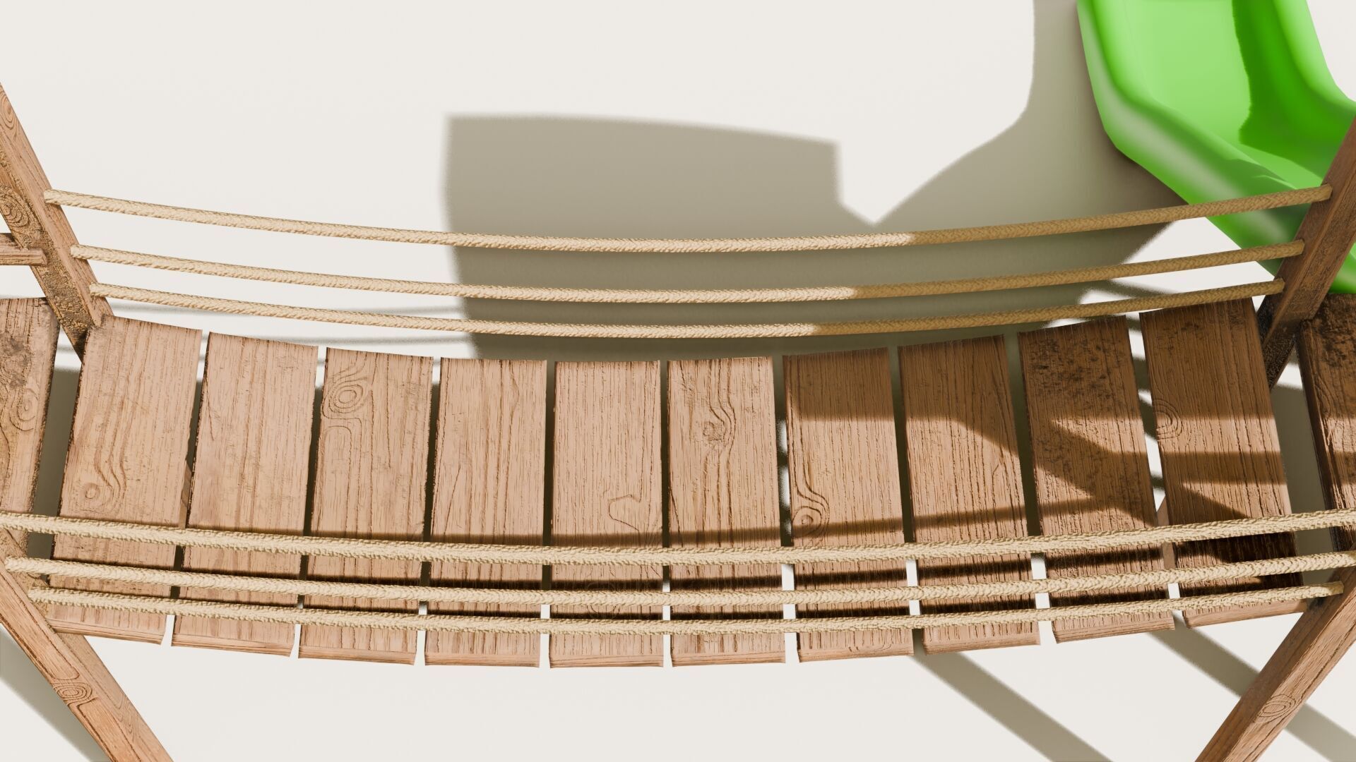 Playground castle with a slide Low-poly 3D model_26