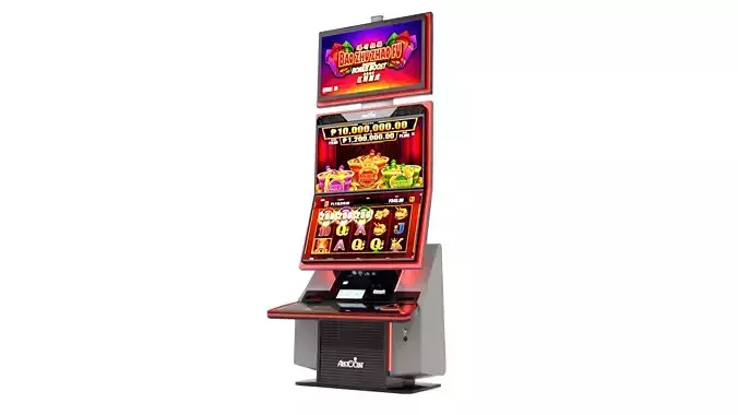 Gambling machine model Casino machine model Slot machine model 3D model