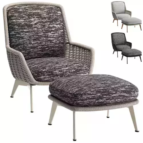 Belt Cord Outdoor Armchair