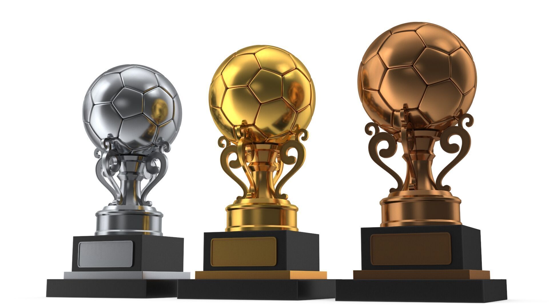 Trophy balls 3D model_6