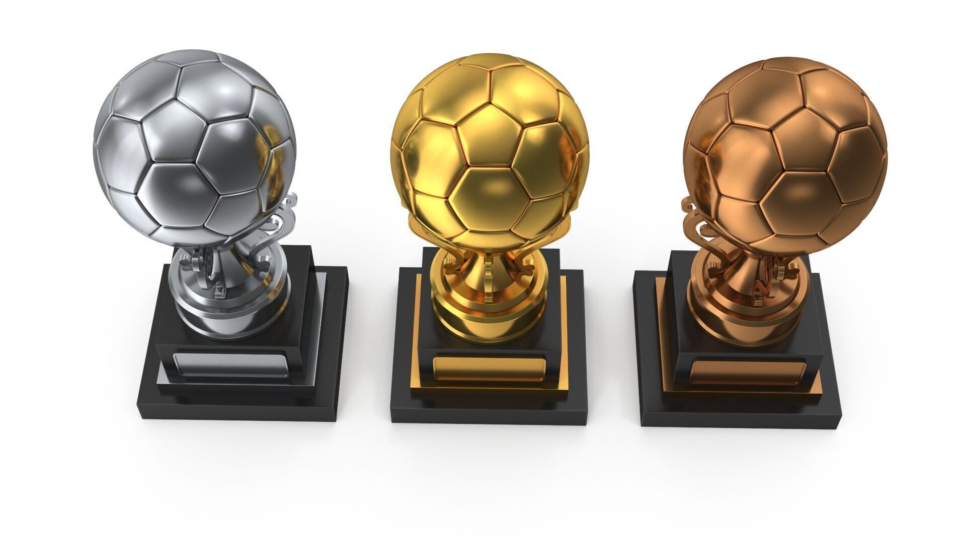 Trophy balls 3D model_5