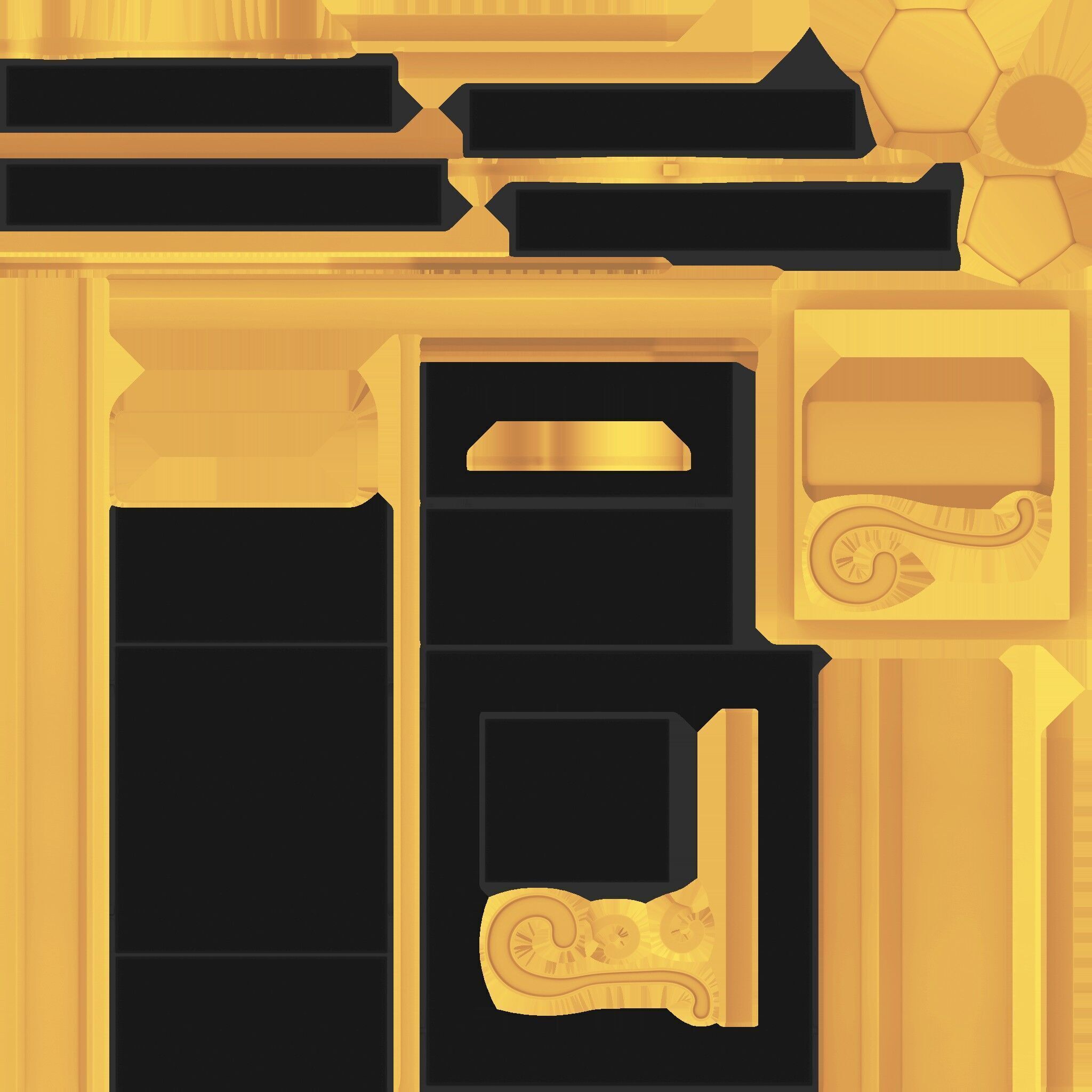 Trophy balls 3D model_9