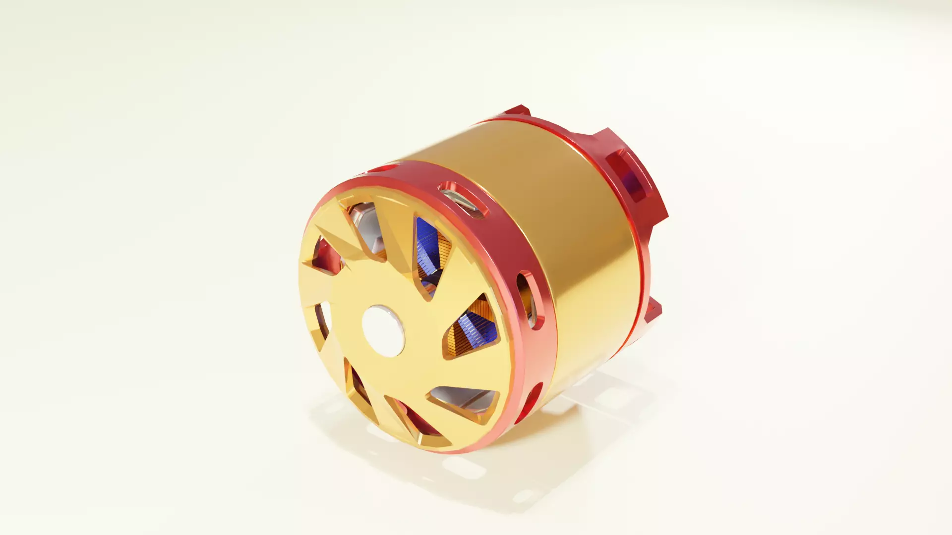 BLDC motor 3d model Free 3D model