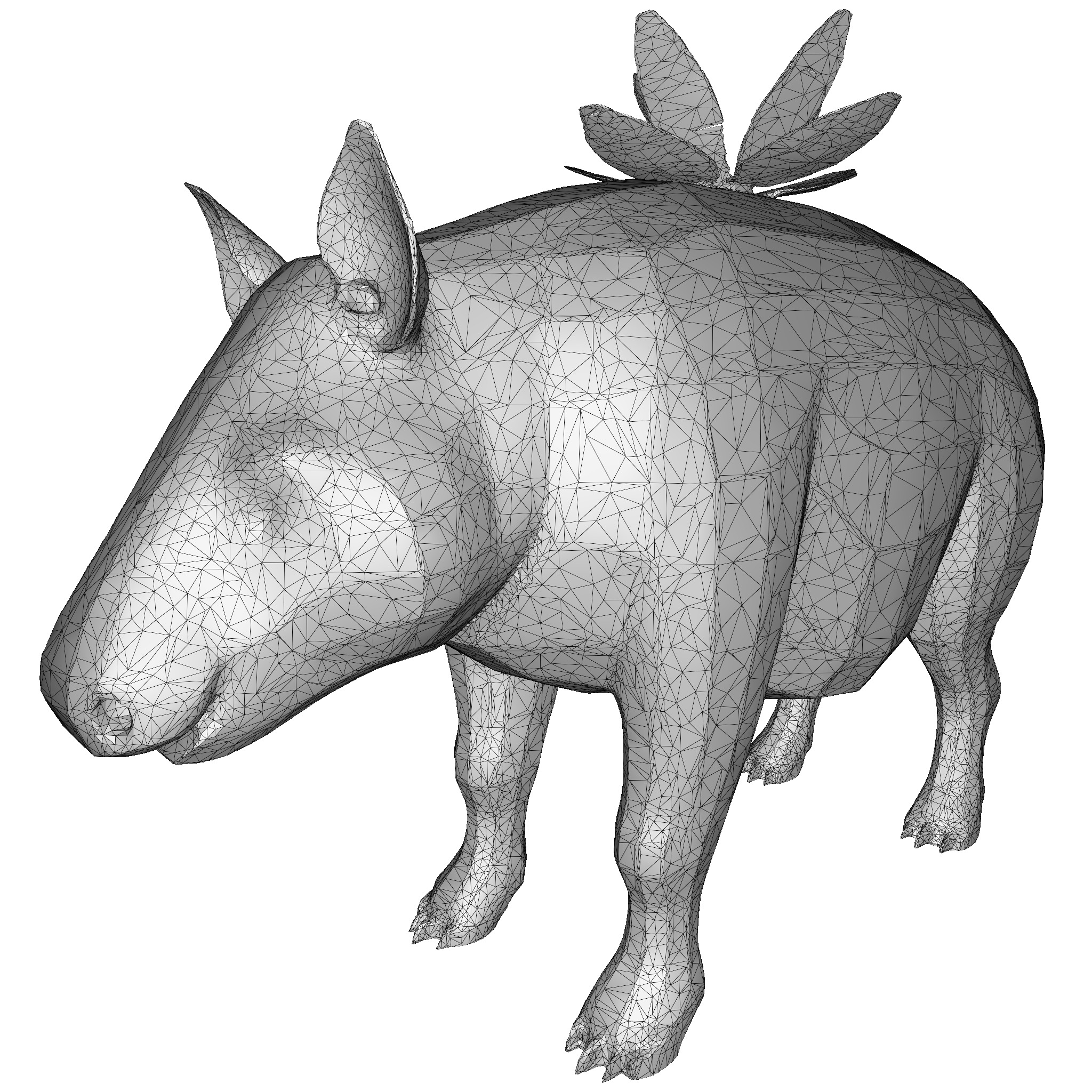 Fantastic Menagerie - Mythical Animal Figurine Collection 3D print model_13