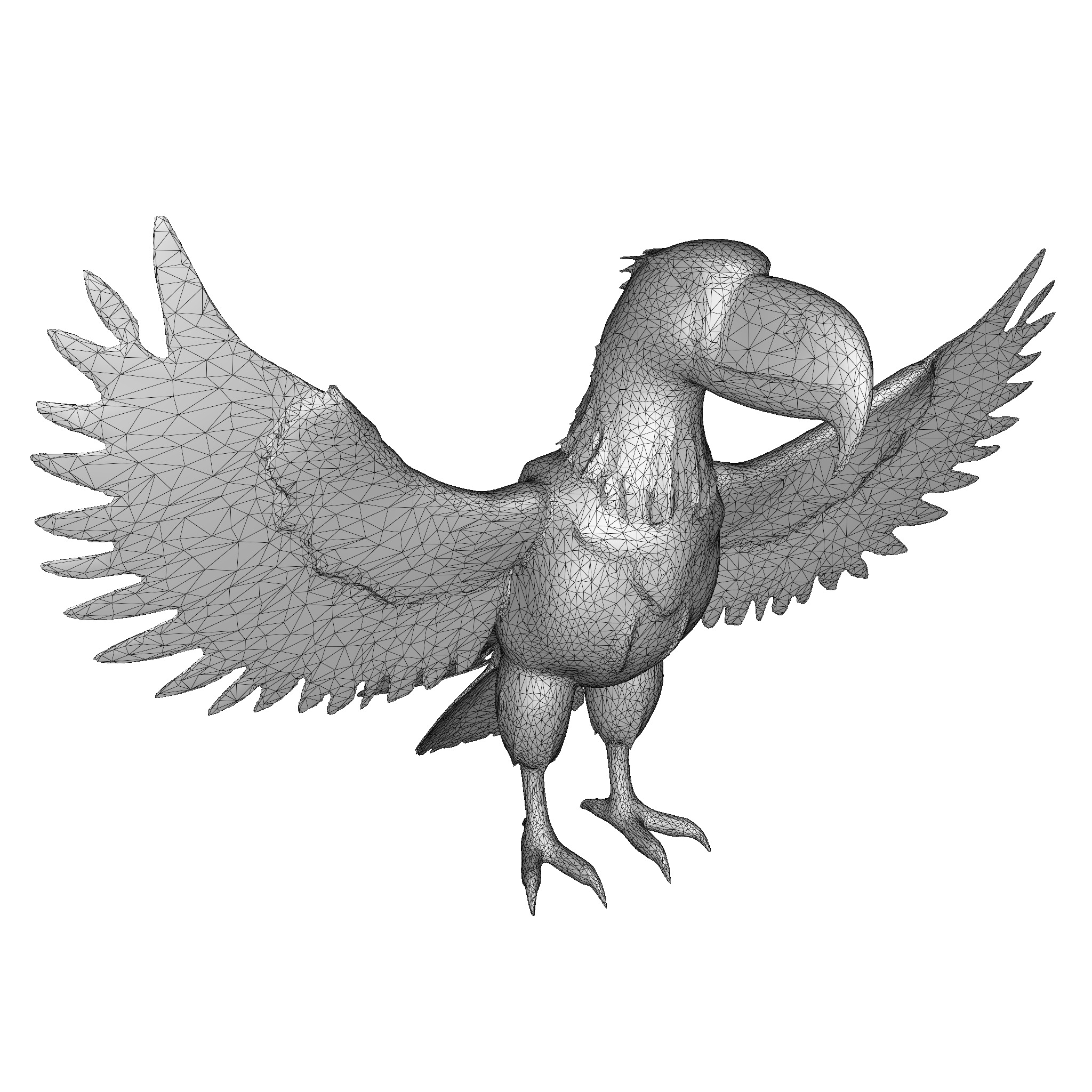 Fantastic Menagerie - Mythical Animal Figurine Collection 3D print model_15