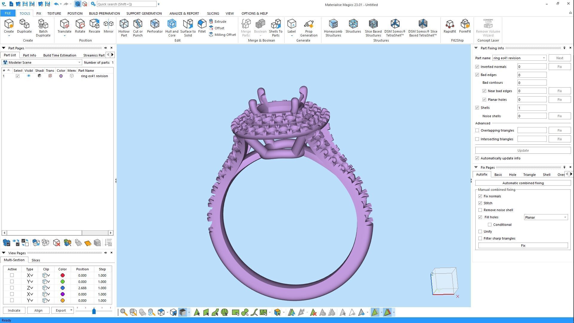 Ring 1041 3D print model_3