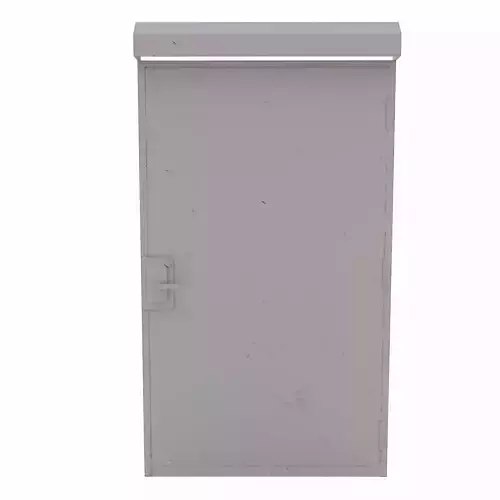 Rear Door lowpoly 3d model