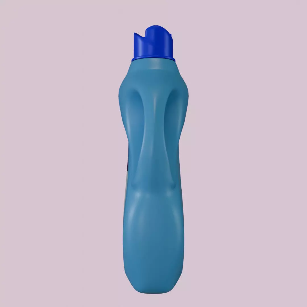 Fabric softener  container  3D model_5