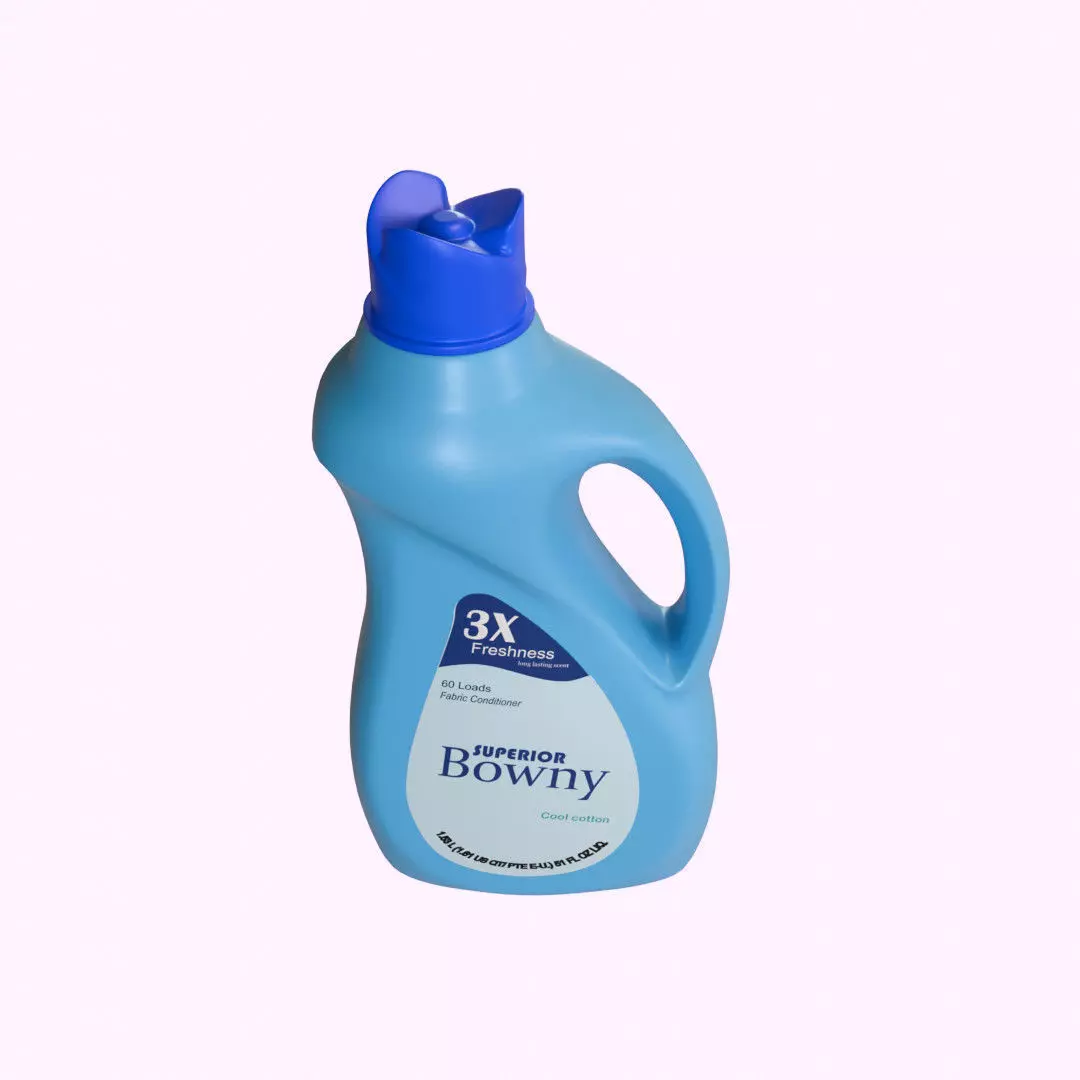 Fabric softener  container  3D model_22