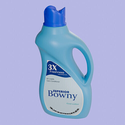 Fabric softener  container  3D model
