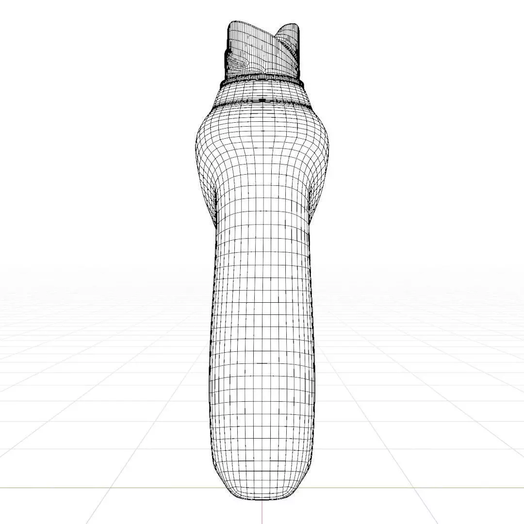 Fabric softener  container  3D model_14