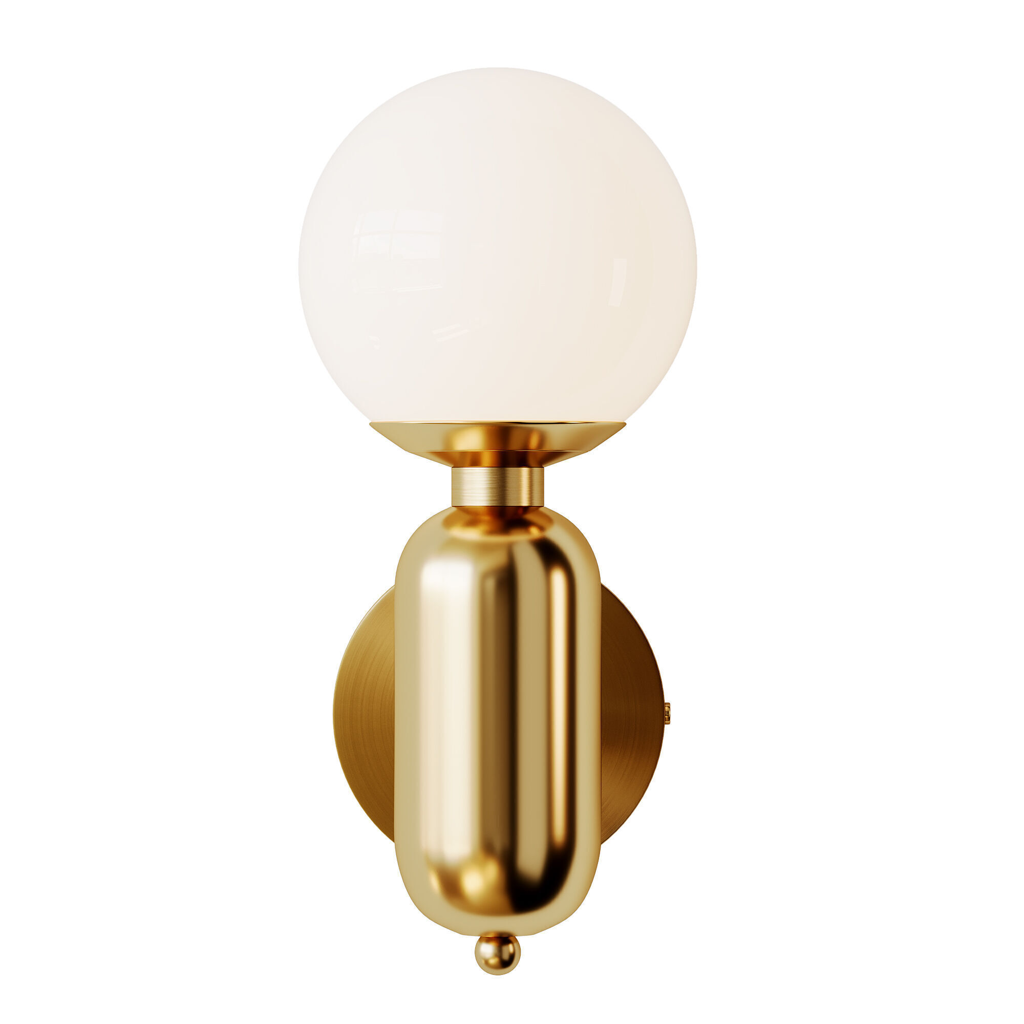 Aballs Wall Light Low-poly 3D model_2
