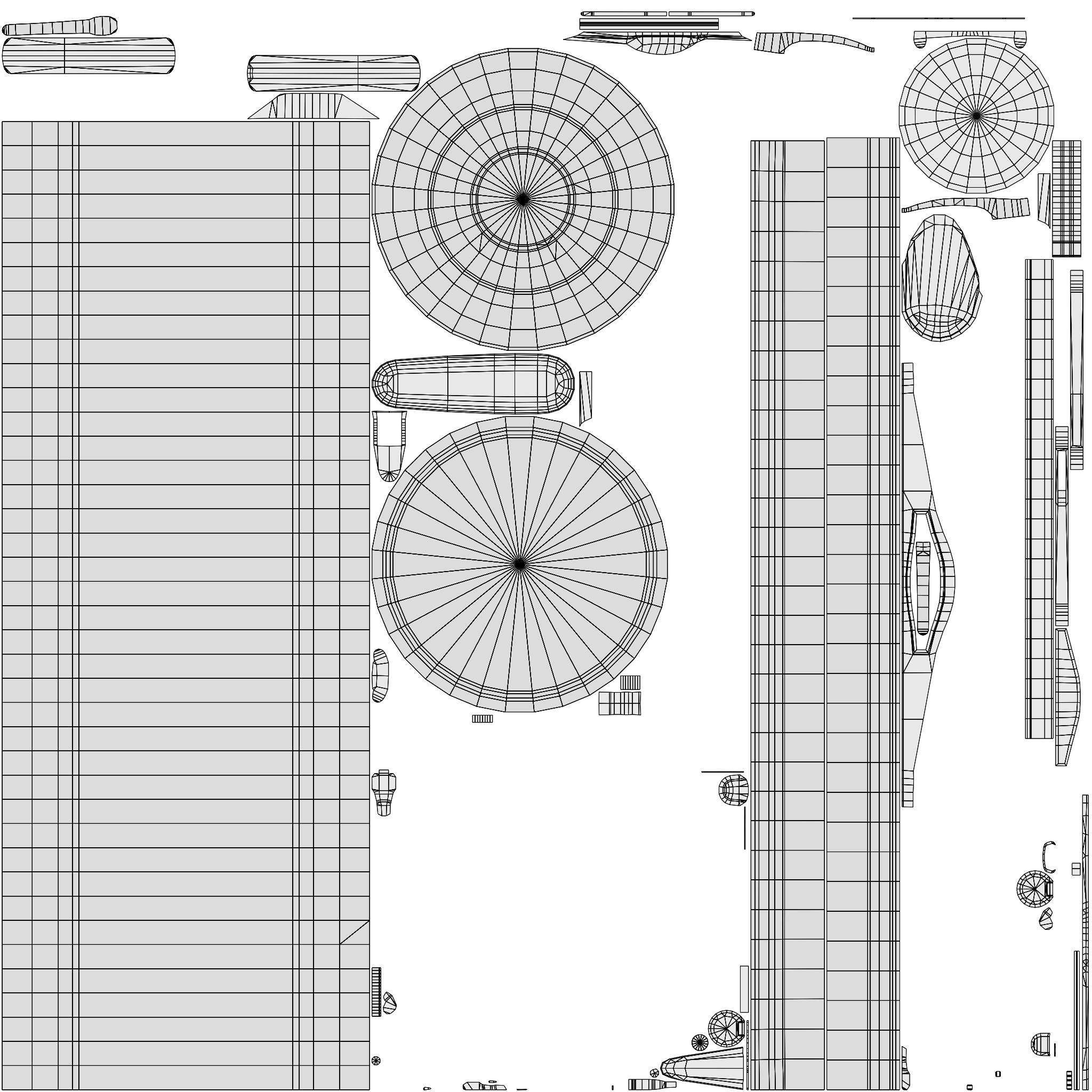 1937 Opel Admiral Vintage German Luxury Car 3D model_14