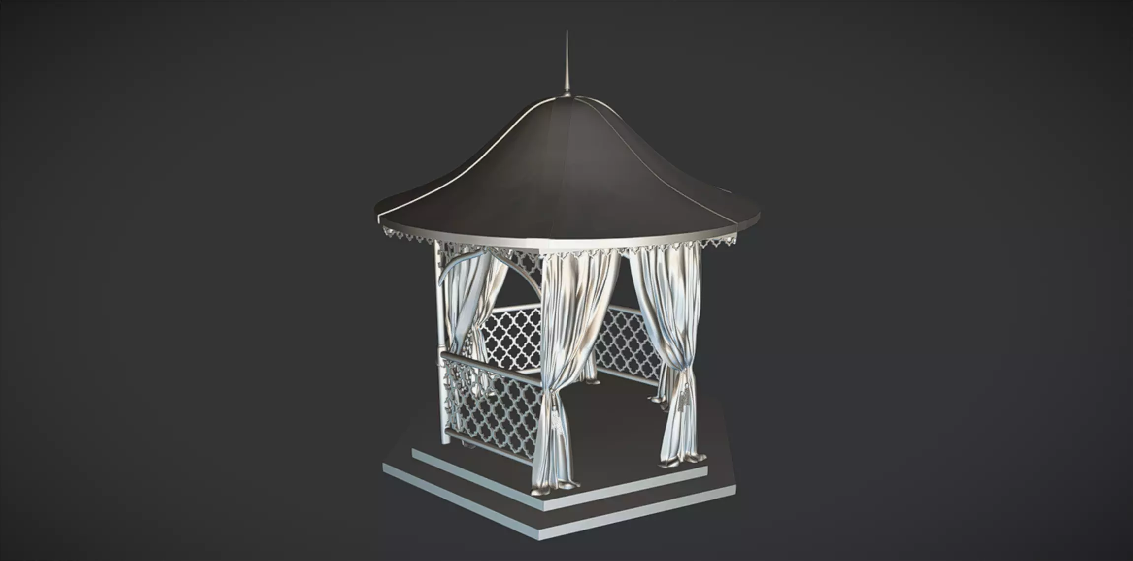 pavilion 3D print model