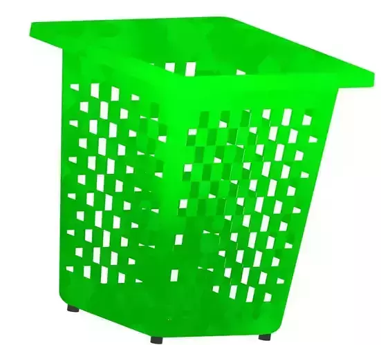 Launry basket Free low-poly 3D model