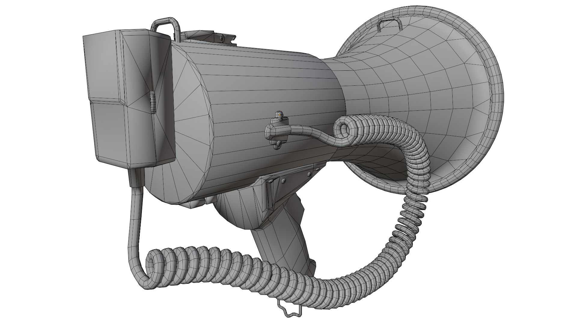 Megaphone 3D model_13